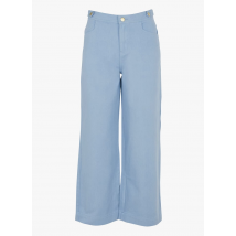 Day Off - Wijde broek van stevige katoen met hoge taille - 1 Maat - Jeans verschoten