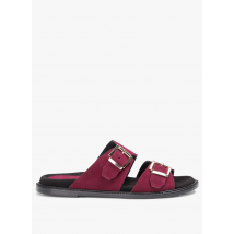 Day Off - Sandales plates en cuir - Taille 36 - Rouge