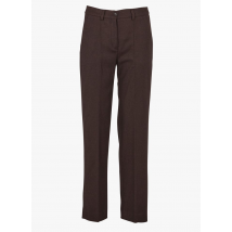 Diega - Gerade geschnittene bundfaltenhose - Größe M - Grün