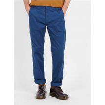 Dockers - Pantalón chino slim de mezcla de algodón - Talla 32/34 - Azul