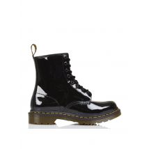 Dr. Martens - 1460 w - lacklederboots - Größe 40 - Schwarz