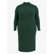 Evoked - Halflange trui-jurk met col - 52 Maat - Groen