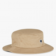 Faguo - Embroidered cotton sun hat - One Size - Beige