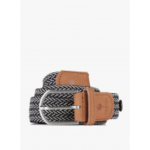 Faguo - Cinturón trenzado de tela - Talla única - Azul