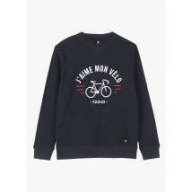 Faguo - Sweat col rond sérigraphié - Taille XL - Bleu