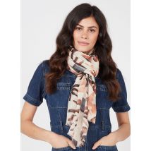 Feeka - Printed cotton scarf - One Size - Beige