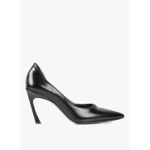 Free Lance - Zapatos de salón de piel acabados en punta - Talla 38 - Negro
