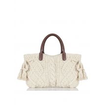 Gerard Darel - Cabas en maille torsadée - Taille Unique - Beige