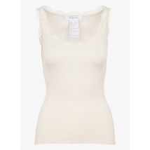 Gerard Darel - Geribde zijden tanktop - 3 Maat - Beige