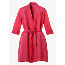 Germaine Des Pres - Kimono - zijde/katoenblend - Een Maat - Roze
