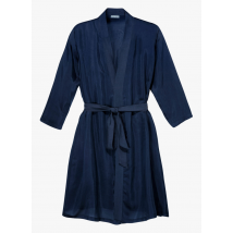 Germaine Des Pres - Kimono van katoen en zijde - Een Maat - Blauw
