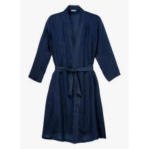 Germaine Des Pres - Kimono en coton et soie - Taille Unique - Bleu