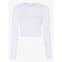 Girlfriend Collective - Top moulant court col rond - Taille M - Blanc