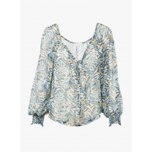 Grace Et Mila - Top met ontblote schouders en print - L Maat - Groen