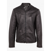 Ikks - Leather jacket - XL Size - Black