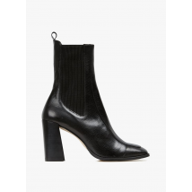 Jonak - Bottines à talon en cuir - Taille 41 - Noir