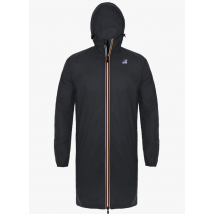 K-way - Imperméable long à capuche - Taille M - Noir