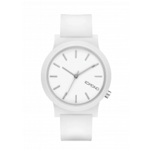 Komono - Armbanduhr mit durchsichtigem armband - Einheitsgröße - Weiß
