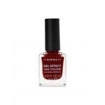 Korres - Nagellak met zoete-amandelolie - 11ml Maat - Rood