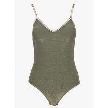 La Nouvelle - Body con hilos metalizados - Talla 3 - Verde