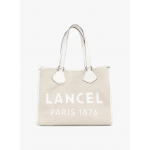 Lancel - Cabas sérigraphié en jute - Taille Unique - Beige