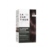 Lazartigue - Coloración permanente 5.35 con extractos vegetales - 60ml - Marrón