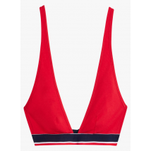 Le Slip Francais - Soutien-gorge triangle en coton - Taille 40 - Rouge
