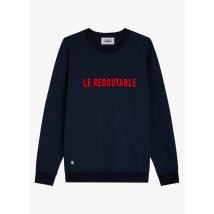 Le Slip Francais - Baumwoll-sweatshirt mit schriftzug - Größe S - Blau