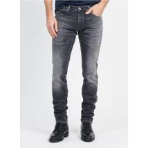 Le Temps Des Cerises - Slim-fit jeans met verwassen effect - 36 Maat - Grijs
