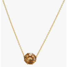 Les Nereides - Brass necklace - One Size - Brown