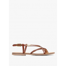 Les Tropeziennes Par M.belarbi - Sandalias planas de piel - Talla 36 - Marrón