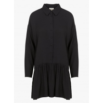 Lili Sidonio - Kurzkleid mit klassischem kragen - Größe S - Schwarz