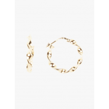 Louise Damas - Kleine gedrehte kreolen - Einheitsgröße - Golden