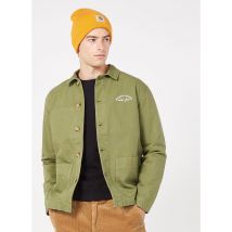 Maison Labiche - Chaqueta de algodón con cuello clásico - Talla L - Verde