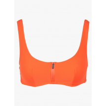 Maison Lejaby - Bikinioberteil mit reißverschluss - Größe 85D - Orange