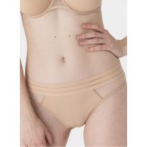 Maison Lejaby - String en lycra nufit - Taille 4 - Beige