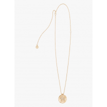 Maje - Collier à médaille signe astrologique - Taille Unique - Doré