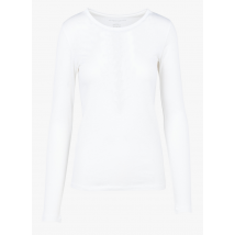 Majestic Filatures - Rundhals-t-shirt aus baumwoll-mix - Größe 3 - Weiß