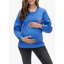 Mamalicious - Pull de grossesse à inscription - Taille S - Bleu