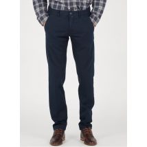 Marc O'polo - Slim-fit chino van katoenmix - 34/34 Maat - Blauw