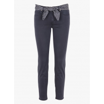 Marc O'polo - Slim-fit broek met ceintuur - 30/32 Maat - Blauw