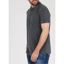 Marc O'polo - Regular-fit polo van piquékatoen met borduursel - XL Maat - Grijs
