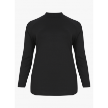 Mat Fashion - T-shirt col montant - Taille 48 - Noir