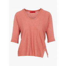 Max&co. - Pull col rond en coton mélangé - Taille M - Rose
