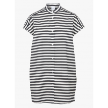 Max Mara Leisure - Wijde top van katoenmix met ronde hals en knopen - 36 Maat - Zwart