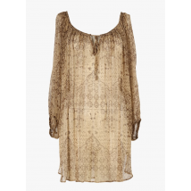 Mes Demoiselles - Top estampado con cuello barco - Talla 1 - Multicolor