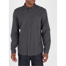 Minimum - Regular-fit - katoenen overhemd met amerikaanse kraag - S Maat - Zilver