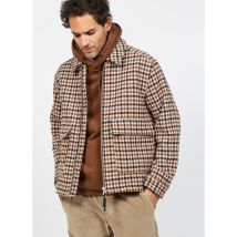 Minimum - Geruit - wollen jasje - M Maat - Bruin