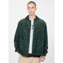 Minimum - Jasje van katoenen corduroy met klassieke kraag - M Maat - Groen