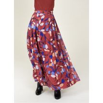 Molly Bracken - Lange rok met bloemenprint - S Maat - Rood